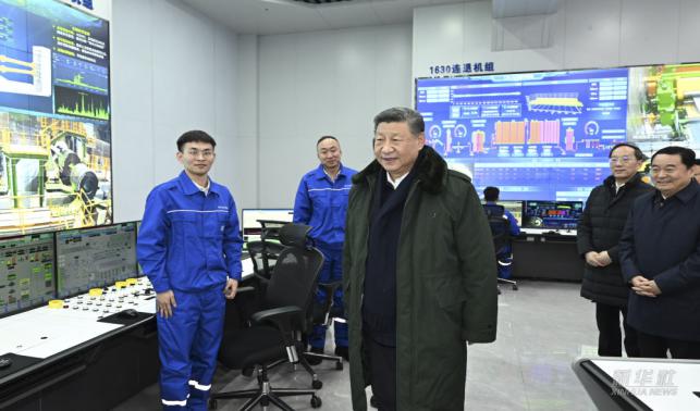 習近平在遼寧本溪市考察調研