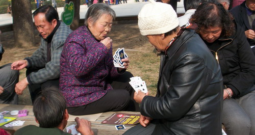 中心廣場：老年人的精神港灣