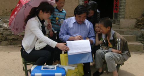 商州區(qū)兒童免疫接種情況逐一入戶調查
