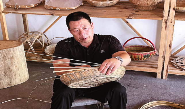 用匠心守護竹編技藝