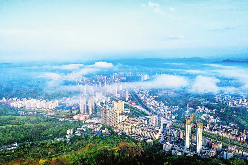 商洛縣城風采——洛南