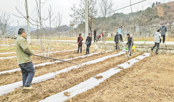 掀起春耕生產熱潮