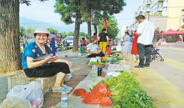 山陽小攤點衍生創業就業大舞臺