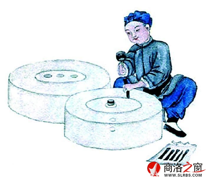 加工和維護石磨曾是一個技術職業